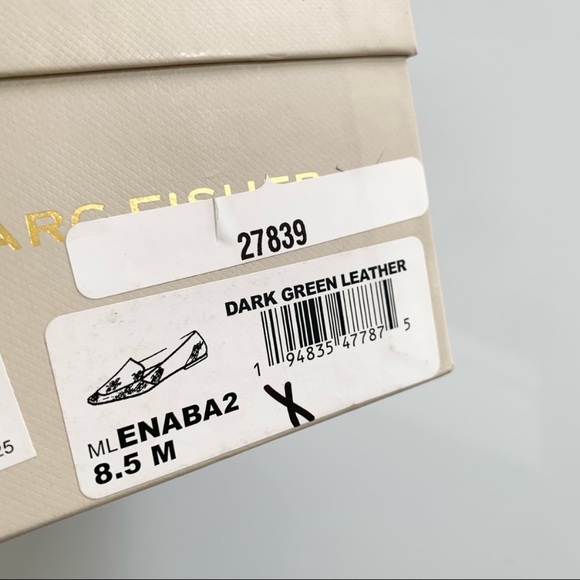 Marc Fisher LTD Enaba Square Loafer 8.5 New - Picture 8 of 9